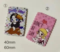 mollyアクリルプレート