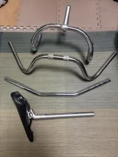 NITTO Pearl10 ステム ➕シートポスト　セットピストトラック NITTO】クラシック = シルバー とは限らない。 | Circles / サークルズ