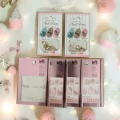 新品・未開封　ネイルストーンシール♡6点セット　おまけ付き