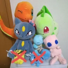 ポケモンぬいぐるみまとめ売り シャリタツ ラプラス - メルカリ