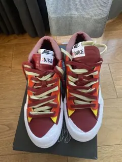 NIKE スニーカー 赤/白/黄色