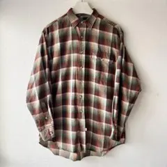 Polo by Ralph Lauren チェック柄長袖シャツ M