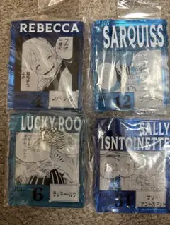 ONE PIECE BASE SHOPアクリルブロック レベッカ、ラッキルウ　他