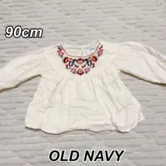 old navy 長袖 トップス 90cm キッズ 子供服 ロンT お出かけ着