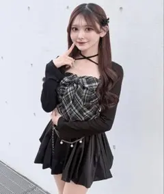 NOMAE ツィードリボンキャミボレロアンサンブル