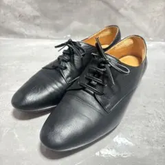 銀座かねまつ レースアップシューズ 革靴 ローファー レザー 23.5cm