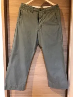 メゾンマルタンマルジェラ ガーメントダイ デニムパンツ ベージュ