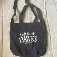 SoftBank Hawks トートバッグ デニム