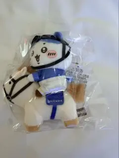 ちいかわ　海外限定　Miniso公式正規品 馬術マスコット　ハチワレ