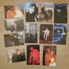 SEVENTEEN バーノン BLACK EYE トレカセット フォトブック付き Seventeen Vernon Black Eye Trading Card Official Photocard