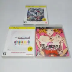 PS3ソフト　キャサリン　アイドルマスター2 　ガンダム エクストリームバーサス