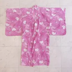 希少✨サンリオ　キティ　浴衣　ゆかた　平成　レトロ
