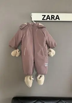 【ZARA BABY】プレーン マッチングウォーター レジスタンドジャンプスーツ