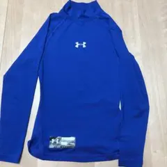 UNDER ARMOUR 青 長袖 アンダーシャツ YSM
