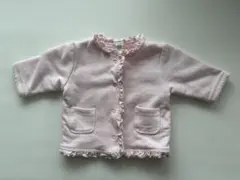 美品　baby GAP 厚手カーディガン　60 ピンク