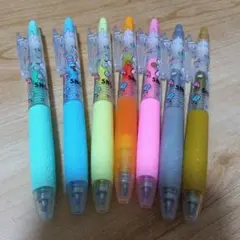 未使用スヌーピー ボールペン juice0.5mm 7本セット(商説を読んで)