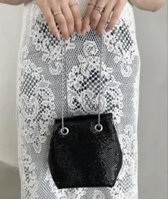 [新品未使用]MYMOOD. 2WAY巾着ミニショルダーバッグ