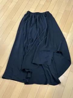 JEANASIS フレアスカート 黒 F