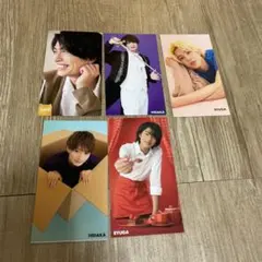 那須雄登 浮所飛貴 佐藤龍我 特典厚紙 5枚セット(バラ売り可)