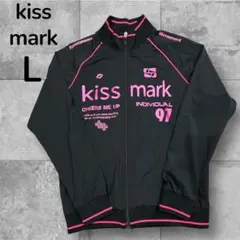 キスマーク　kissmark レディース　L ゴルフウェア　黒　長袖　パーカー