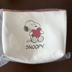 スヌーピー ポーチ＆ミラーセット ハート