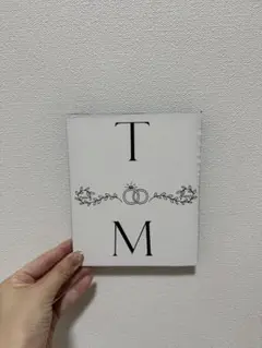 T M イニシャル ウェディングパネル
