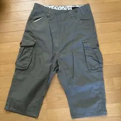 WORLD WIDE LOVE! カーゴショートパンツ カーキ