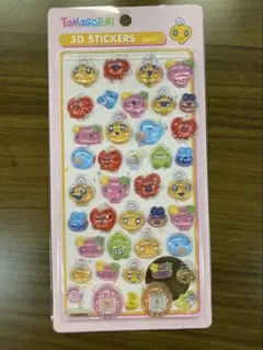 Tamagotchi 3Dステッカーセット