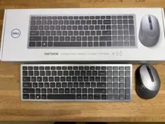 試用のみ DELL ワイヤレスキーボード + マウス KM7120W 英語配列