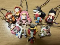 ワンピース フィギュアストラップ 8個セット