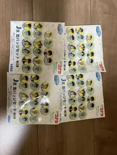 名探偵コナン　缶バッチ　未開封4個セット