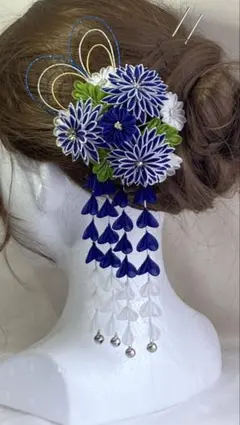 幾岡屋】かんざし 簪 髪飾り つまみ細工 舞妓 日本舞踊 藤娘 京都 祇園