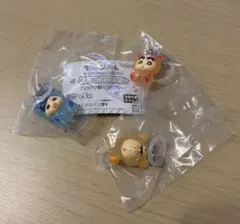クレヨンしんちゃん みんなでくまパジャマ めじるしアクセサリー　しんちゃん