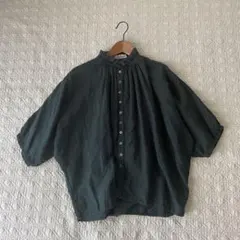 Brocante （ドミンゴ）リネンキャンバス　グランシャツ