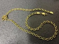 Italy750　ネックレス ITALY 750刻印有】18金 パイプロープチェーン ネックレス - メルカリ