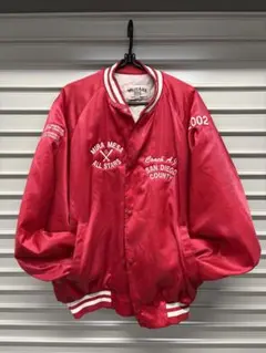 90s 00s WESTARK USA製 スタジャン レッド MIRA MESA