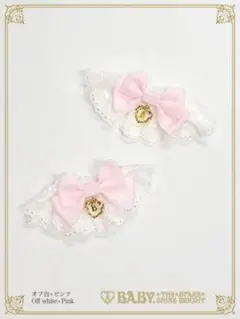 baby シャン・ドゥ・フルールリボンヘッドドレス オフ白 - メルカリ