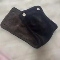 黒フリースネックウォーマー