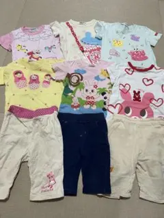 女の子 90サイズ MIKIHOUSE ミキハウス 夏服 半袖 Tシャツ