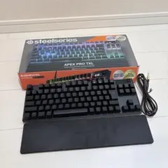 SteelSeries ApexPro TKL 2023 ラピッドトリガー搭載