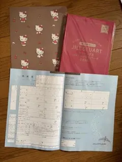 ゼクシィJILL STUARTエコバッグ＆ストラップ付きポーチ