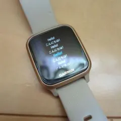 GARMIN VENU SQ musicスマートウォッチ ホワイトのサムネイル