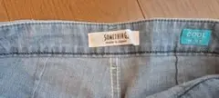 SOMETHING クールワイドデニム