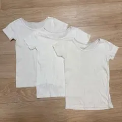 ユニクロ　コットンフライスインナー　110cm