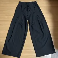 COLONY2139 ダーク ストライプ ワイドパンツ イージーパンツ