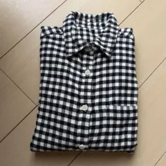 ○無印良品○ ギンガムチェックシャツ
