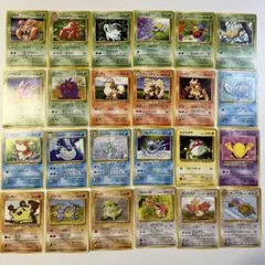 【大特価】ポケモンカード 旧裏 ポケモン 24種24枚まとめ売り