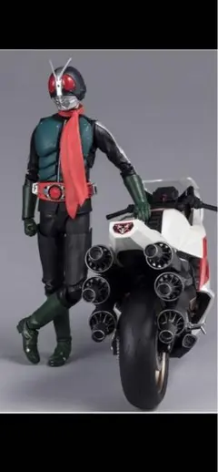 シン仮面ライダー S.H.Figuarts 仮面ライダー第2号&サイクロン号