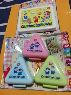 すき家 クレヨンしんちゃん ランチグッズ 4点