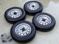 千葉県【145/80R/12 LT】スズキ純正4本、ダイハツOKエブリィキャリィ 